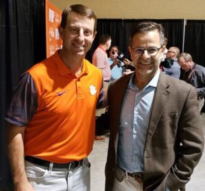 dabo swinney and gustavo leone