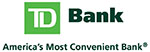 TD Bank America's Most Convenient Bank logo