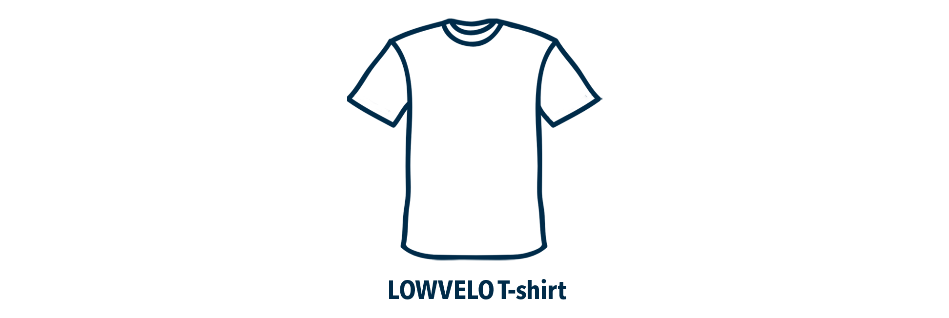t shirt icon with the words Lowvelo T shirt